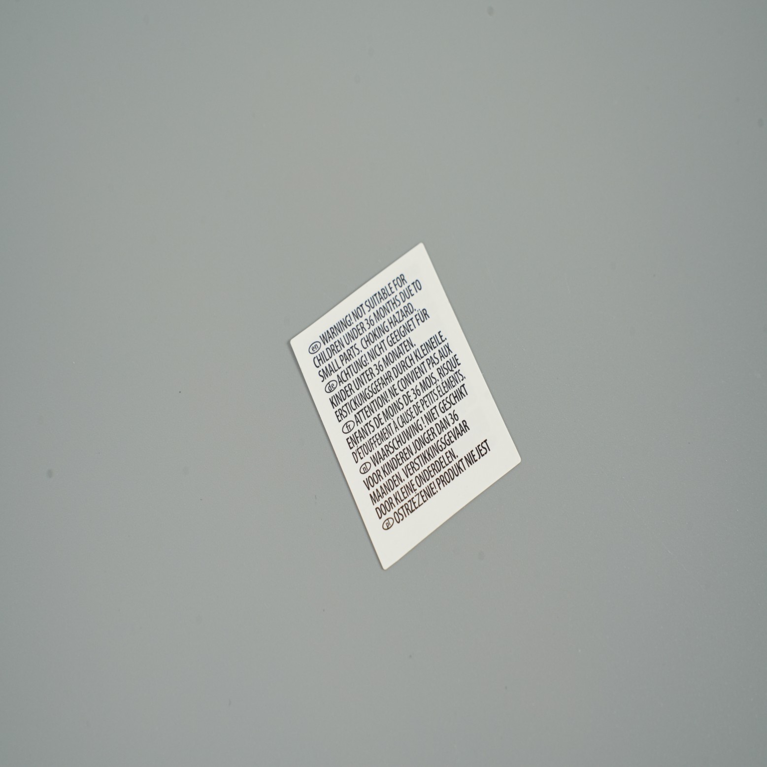 Double-layer self-adhesive label