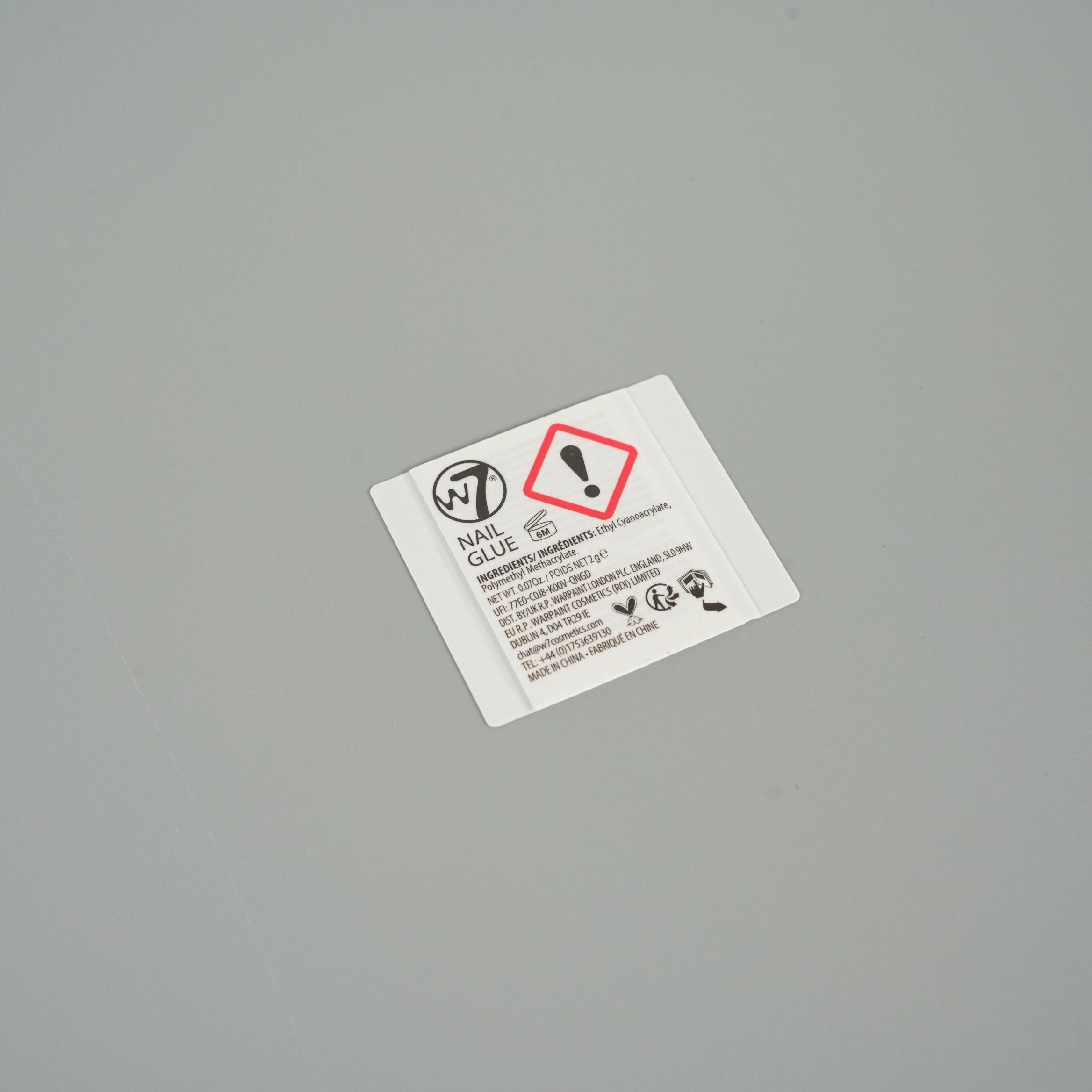 Tear-off Instruction Manual Label